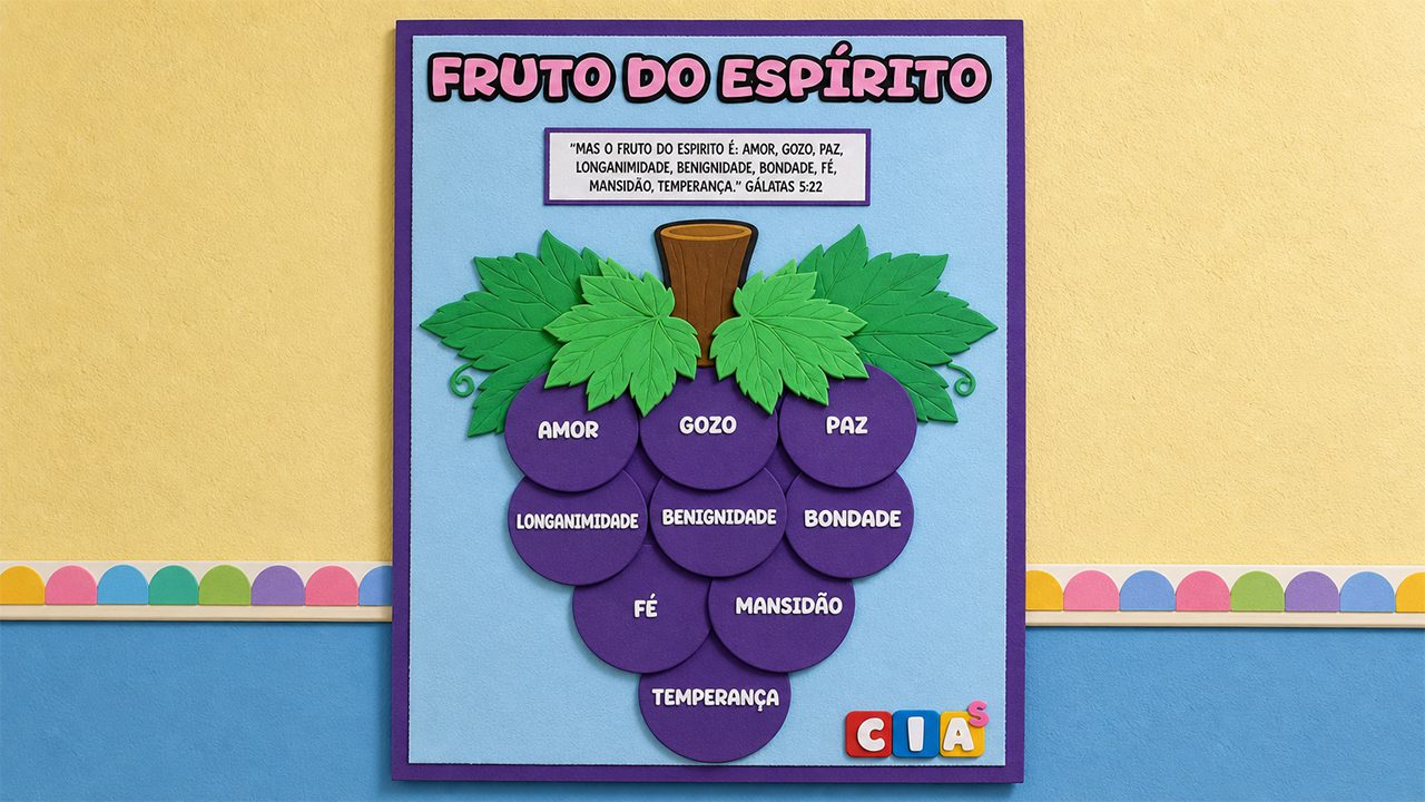 Cartaz - Fruto do Espírito