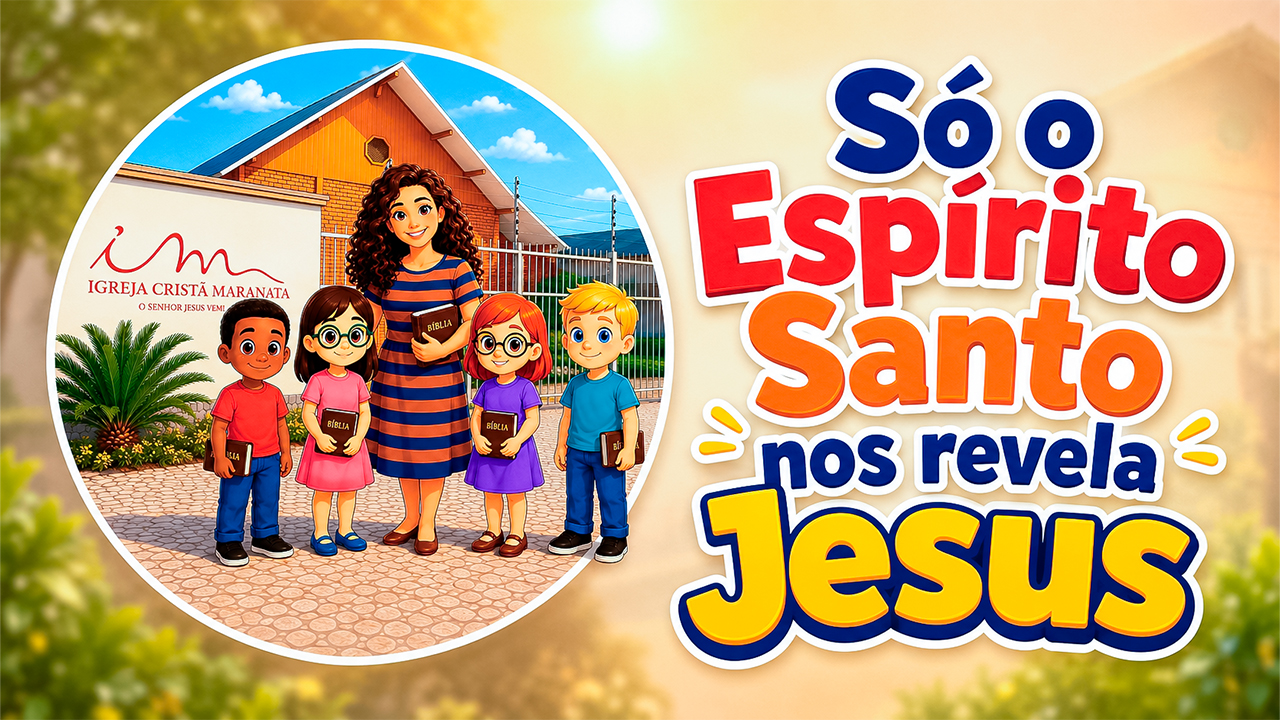 Histórias Bíblicas - Só o Espírito Santo revela Jesus