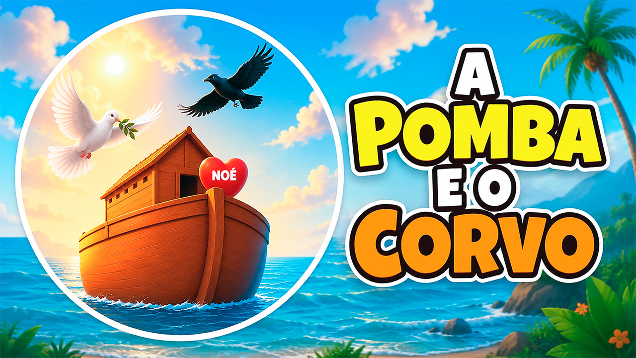 Histórias Bíblicas - A pomba e o corvo