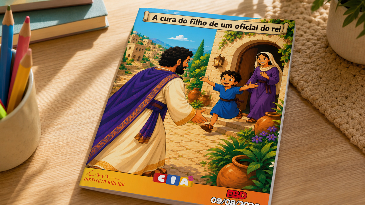 Revistinha - A Cura do Filho de um Oficial do Rei