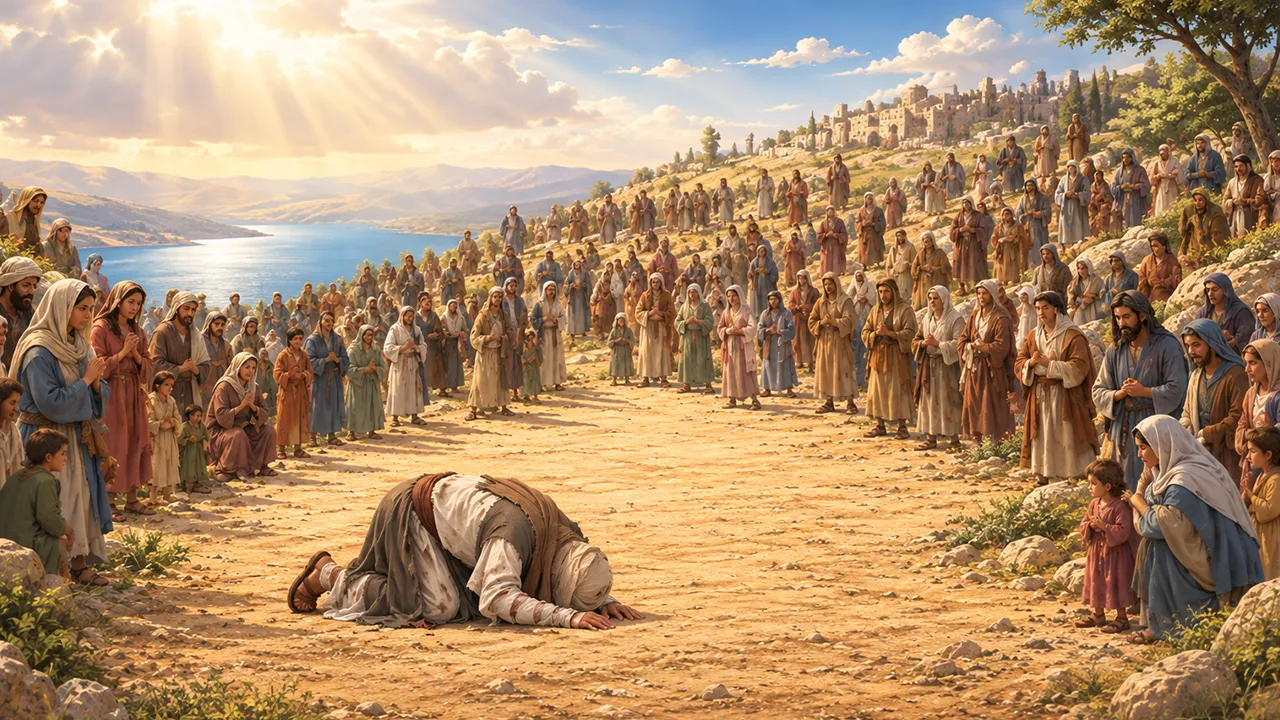 Capa Jesus Cura o Leproso